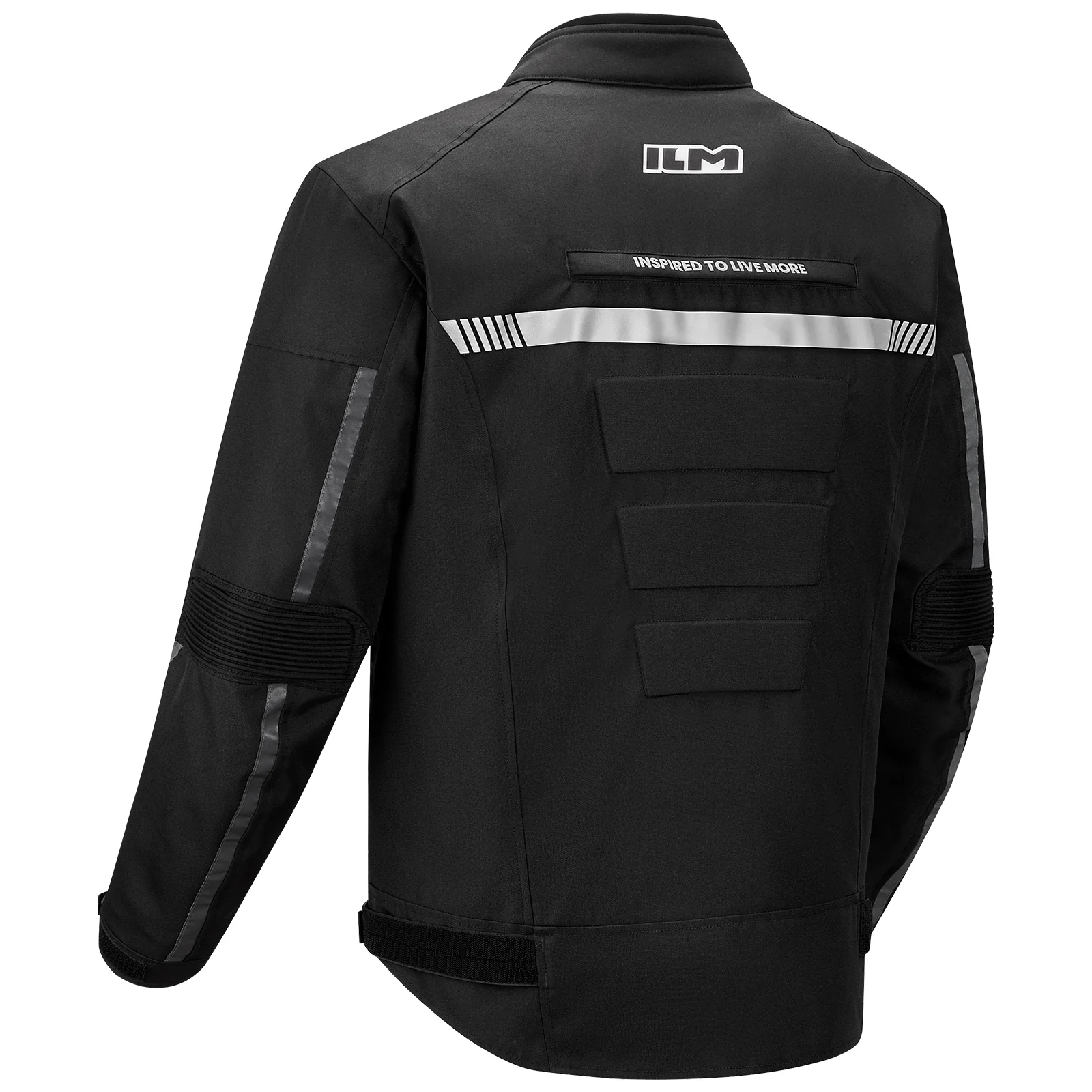 ILM Motorcycle Riding Jacket with CE Armor and Detachable Waterproof Thermal Liner Dual Sport Model JF2 - Image 3