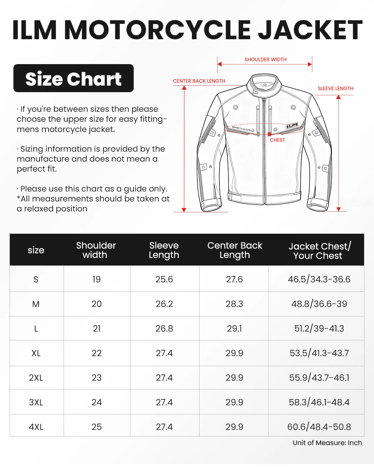 ILM Motorcycle Riding Jacket with CE Armor and Detachable Waterproof Thermal Liner Dual Sport Model JF2 - Image 5
