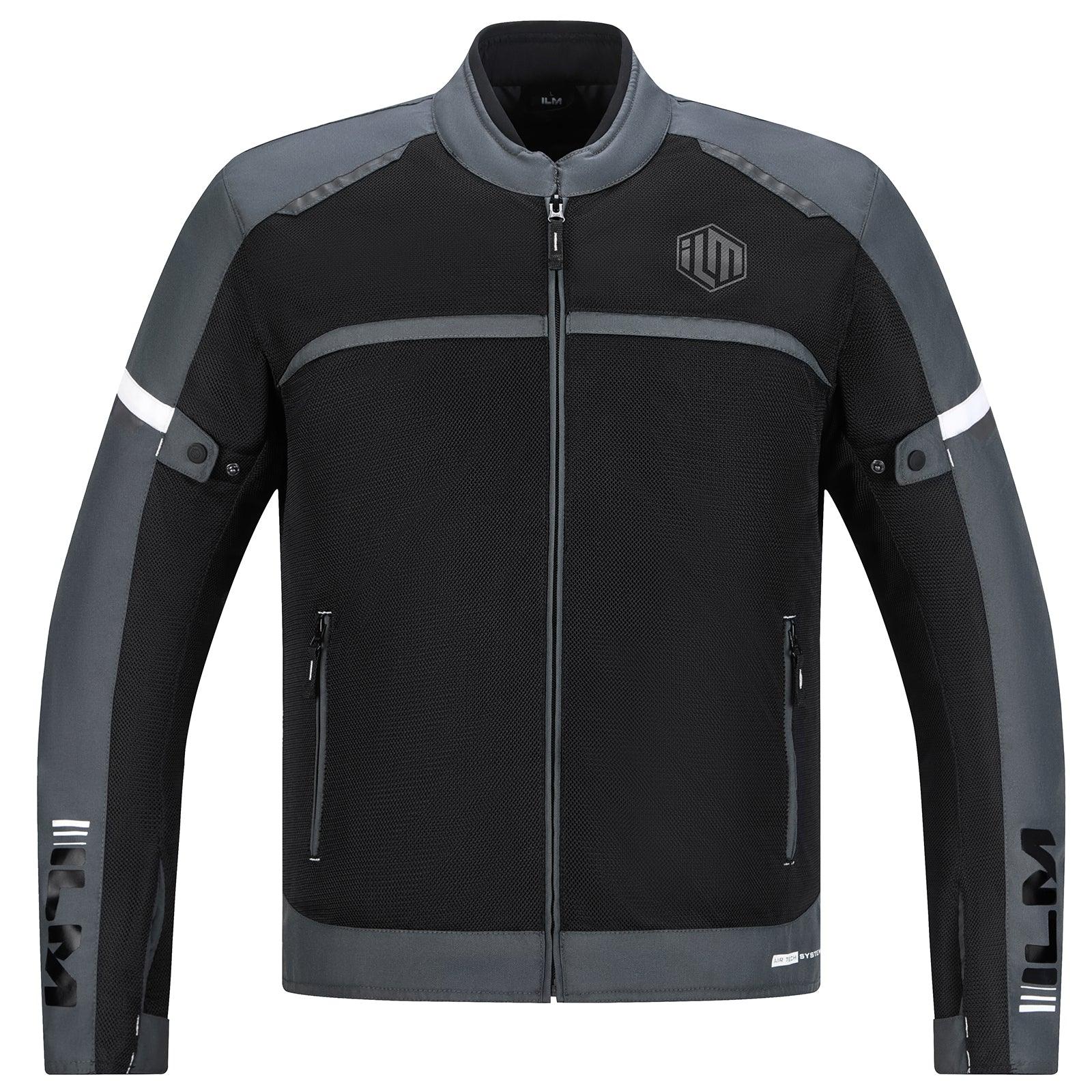 ILM Motorcycle Riding Jacket with Mesh CE Armor Dual Sport Protective Model JAM1 - Image 4