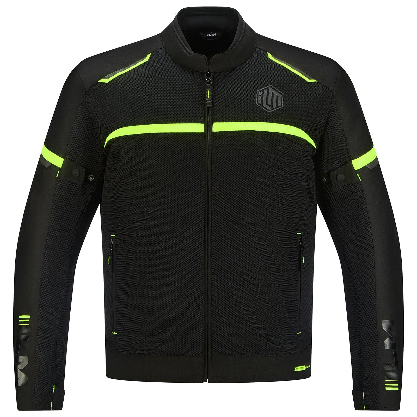 ILM Motorcycle Riding Jacket with Mesh CE Armor Dual Sport Protective Model JAM1 - Image 7
