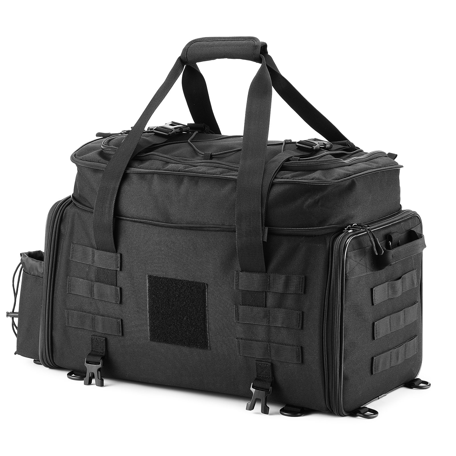 ILM Motorcycle Tail Bag 50-70L Travel Luggage Motorbike Rear Rack Trunk Shoulder Backpack with Rain Cover Model BL02 - Image 4