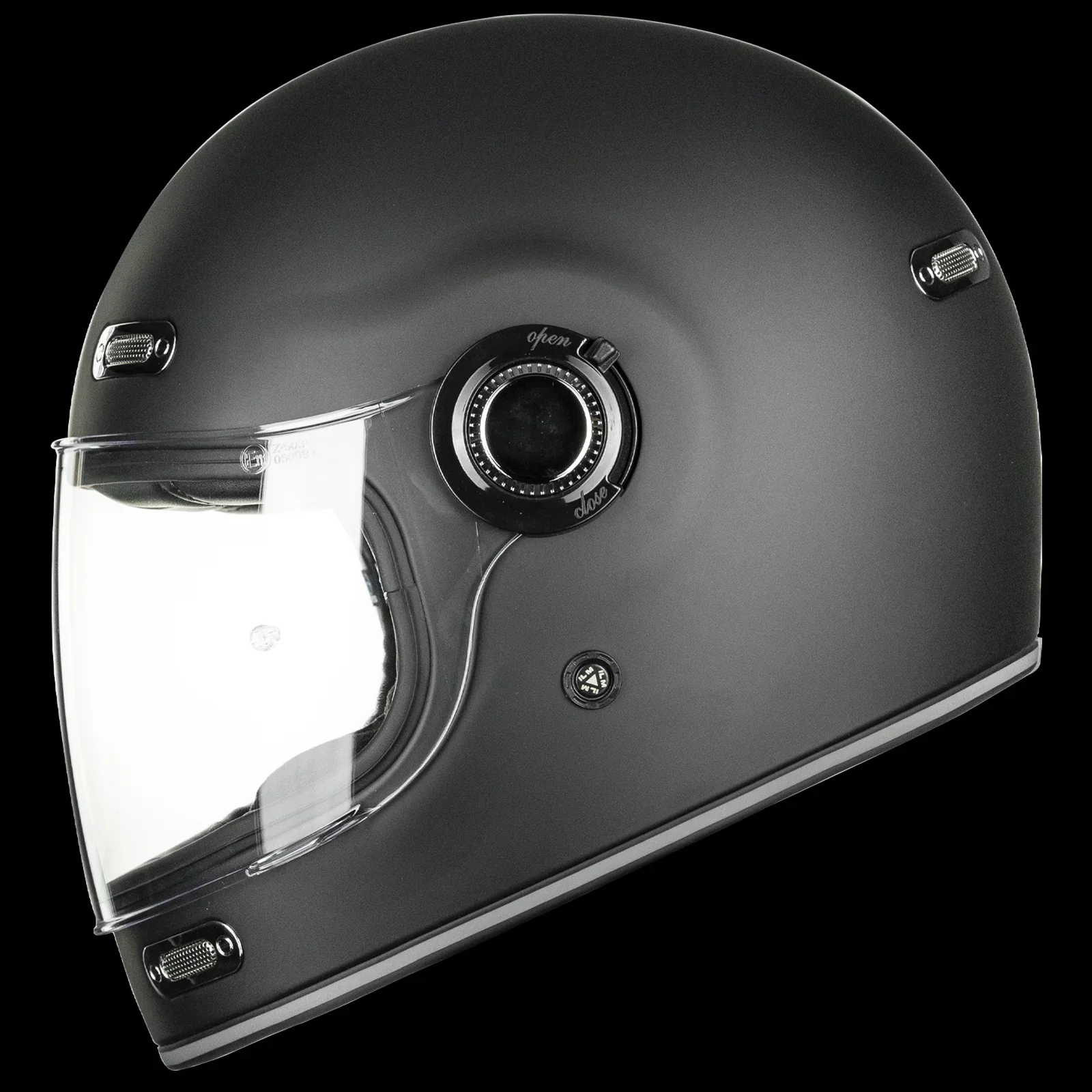 ILM Retro Full Face Motorcycle Helmet Model Z503 - Image 5