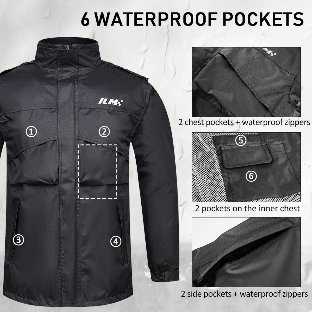 ILM Motorcycle Rain Wear Model RS02 - Image 7