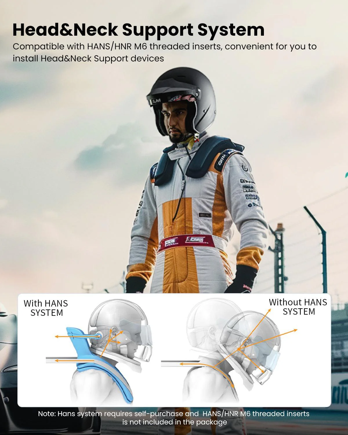 ILM Snell SA2020 Open Face Auto Racing Helmet Model R85 - Image 5