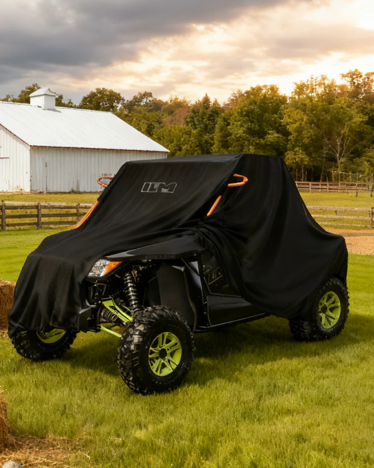 ILM UTV Cover Waterproof Windproof All-Weather Protection Compatible with Can Am Polaris Rhino Kawasaki Hisun 2-3 Seaters Model MC04 - Image 9