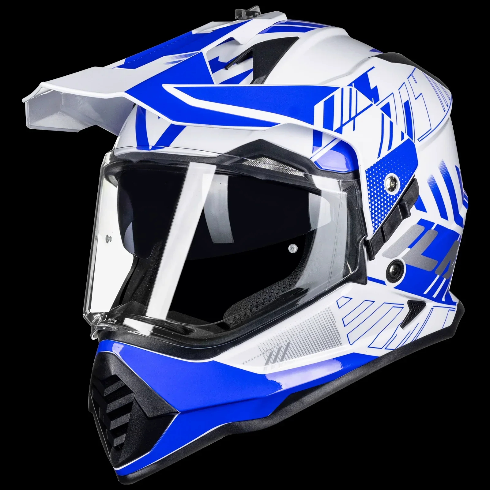 ILM Dual Sport Adventure Motorcycle Helmet Model WS902 - Image 7