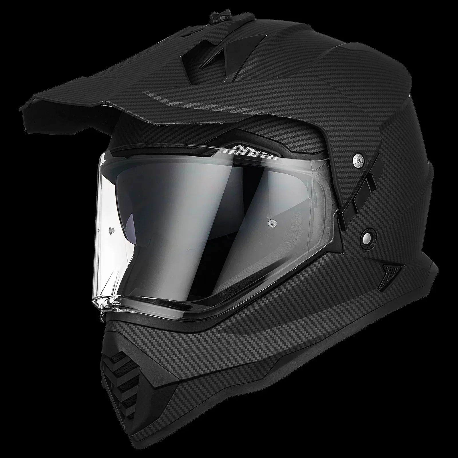 ILM Dual Sport Adventure Motorcycle Helmet Model WS902 - Image 9