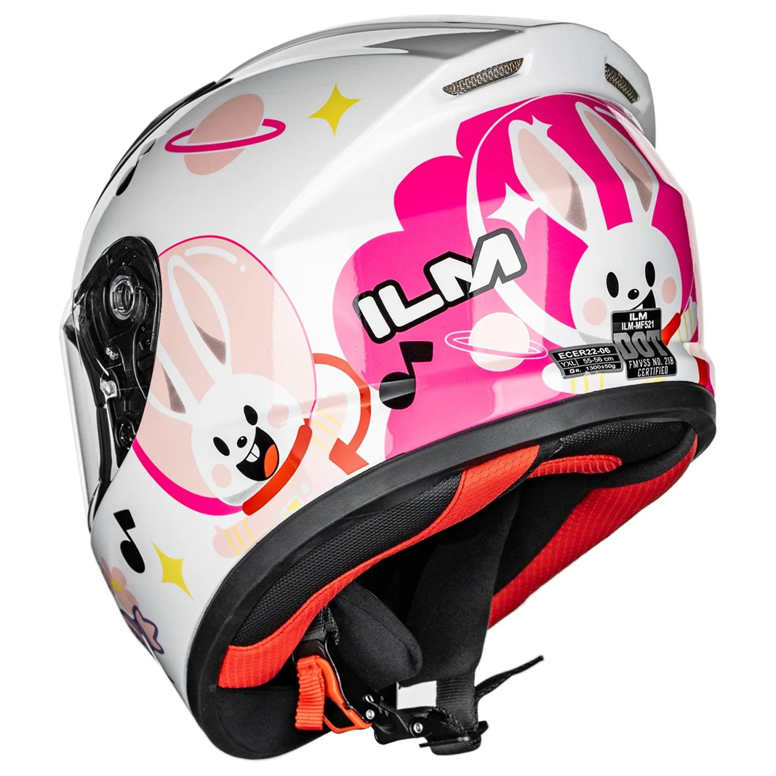 ILM Youth Kids Full Face Motorcycle Helmet Model MF521 - Image 4