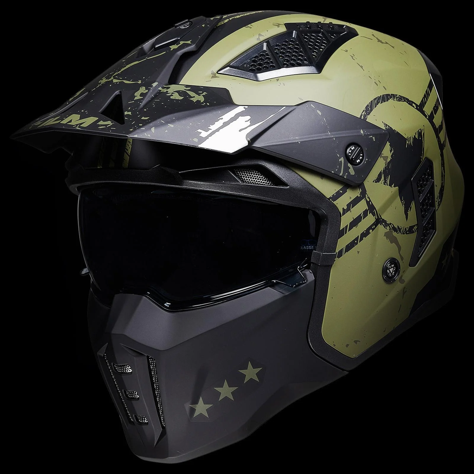 ILM Open Face Motorcycle 3/4 Half Helmet Model Z302 - Image 11