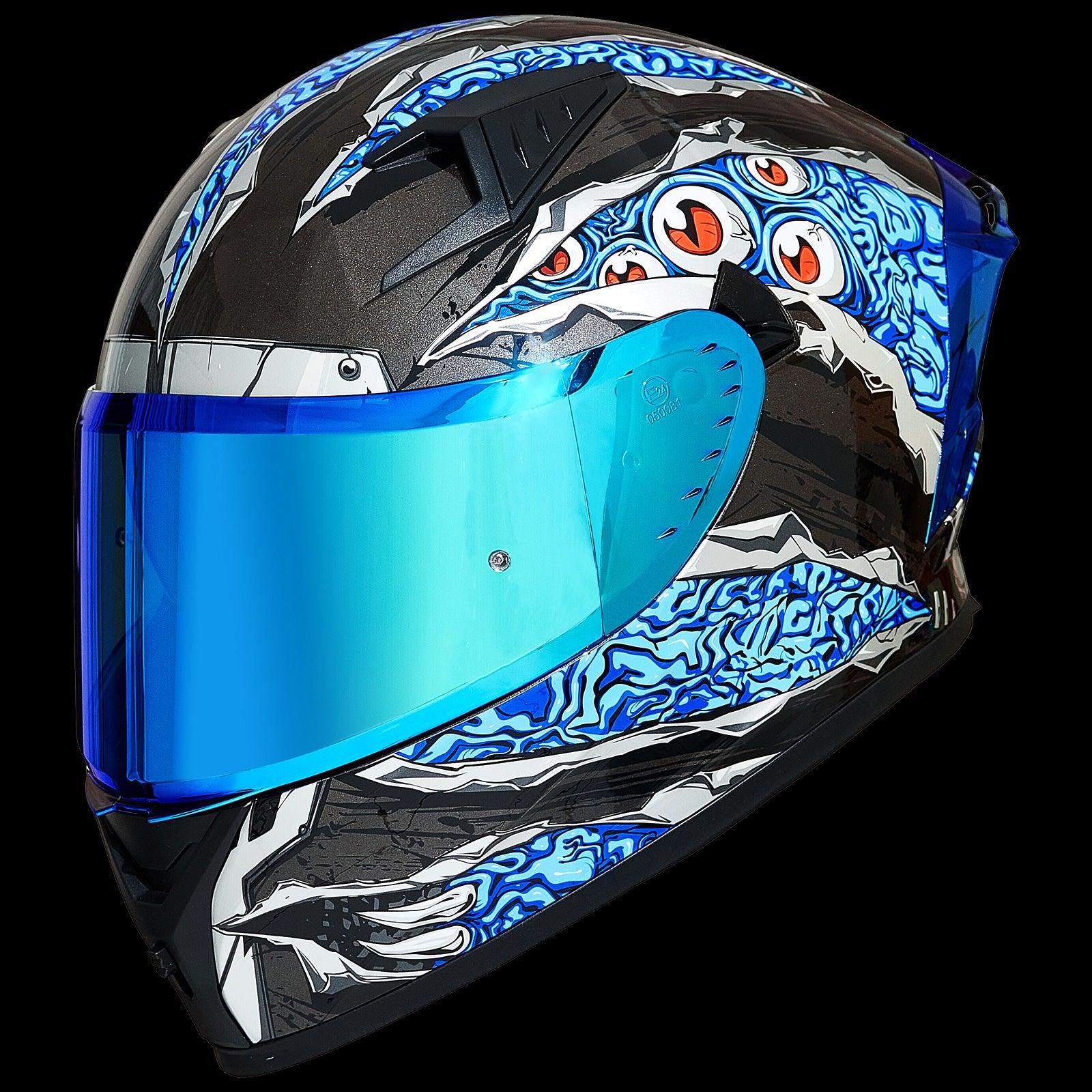 ILM Full Face Motorcycle Helmet Model Z501 - Image 10