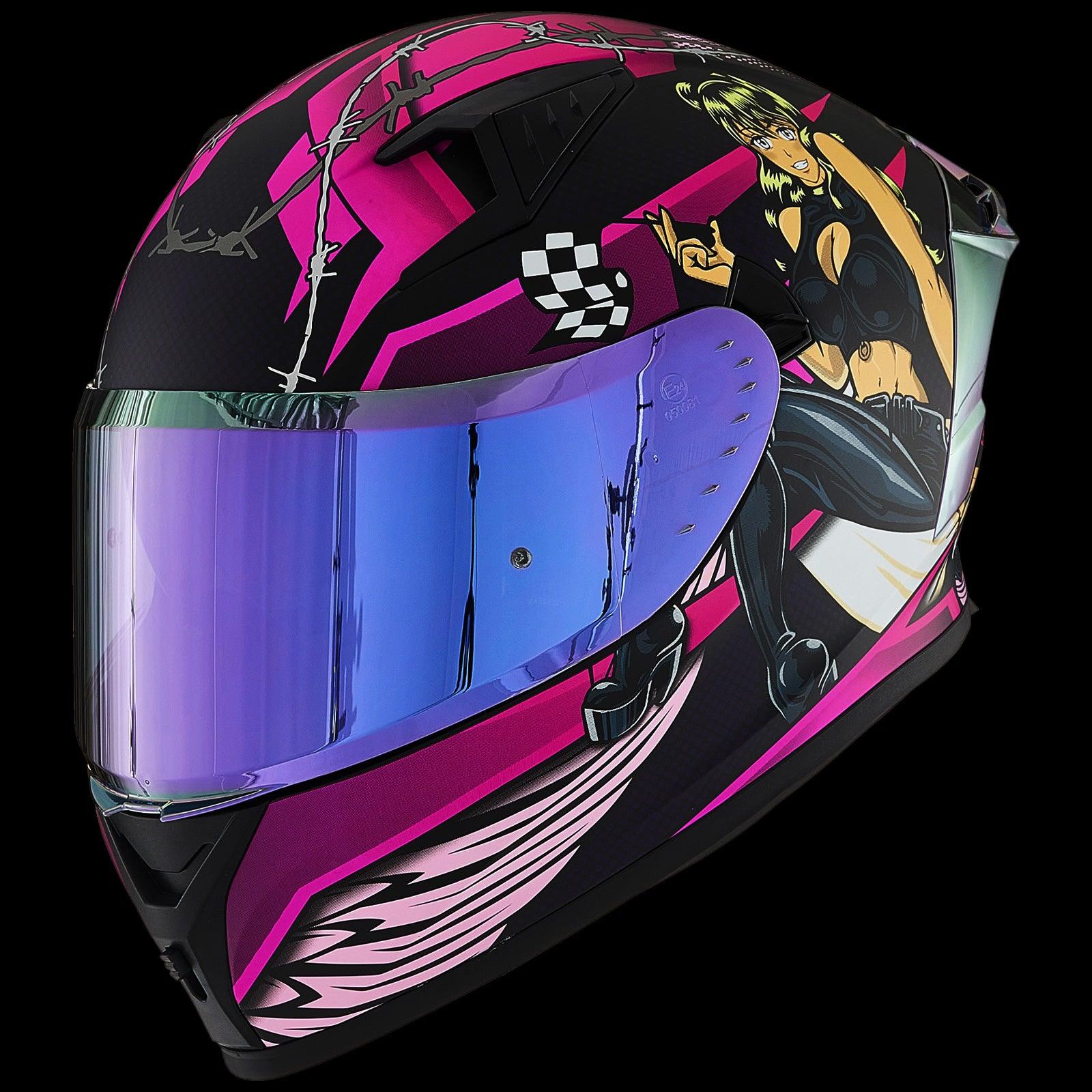 ILM Full Face Motorcycle Helmet Model Z501 - Image 13
