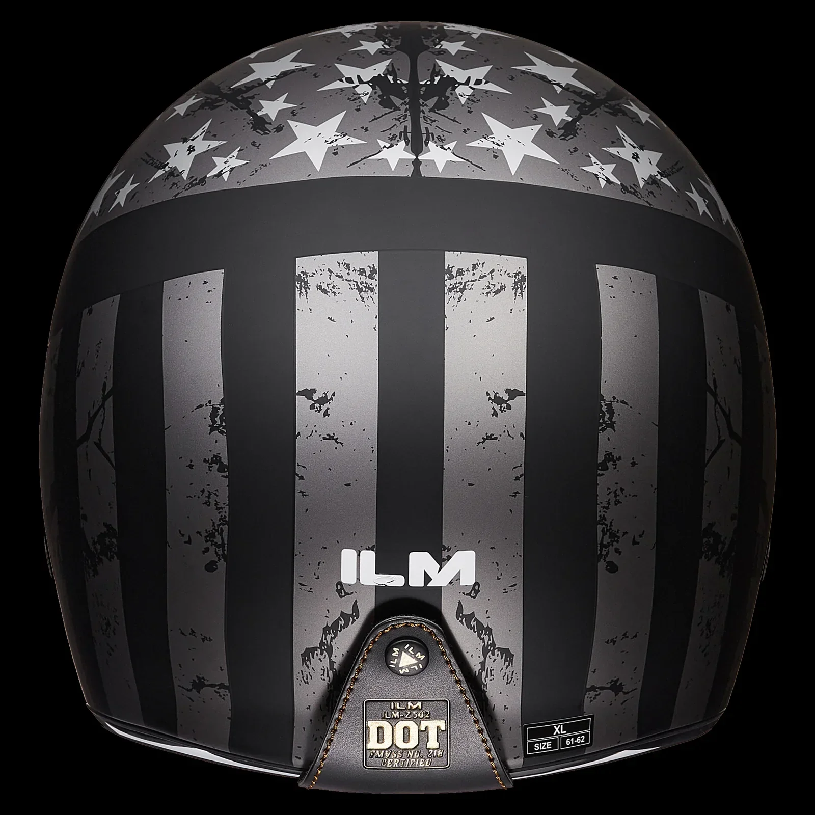 ILM Vintage Full Face Motorcycle Helmets Model Z502 - Image 3